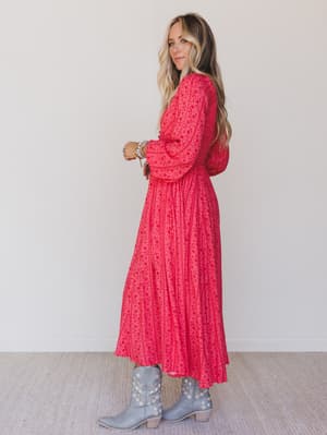 Day Dates Dress - Cherry Tomato L / Cherry Tomato