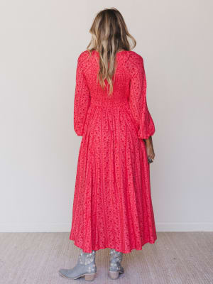 Day Dates Dress - Cherry Tomato L / Cherry Tomato