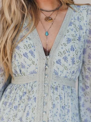 Enchantment Dress - Mint Julep L / Mint Julep