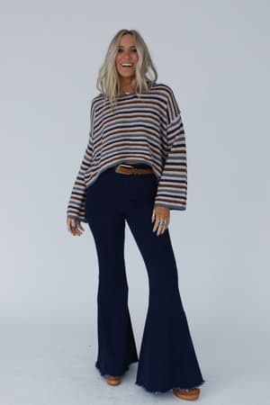 meadow-crochet-striped-top-taupe-multi/Taupe