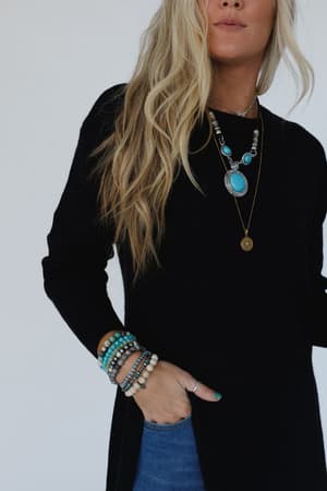 alaia-longline-pullover-black/Black