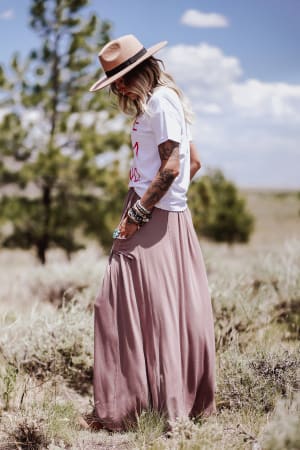 The Perfect Pocketed Maxi Skirt: undefined