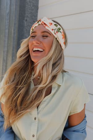 Pop Of Petals Headband: undefined