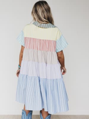 Daylight Escape Dress - Mint Combo XL / Mint Combo