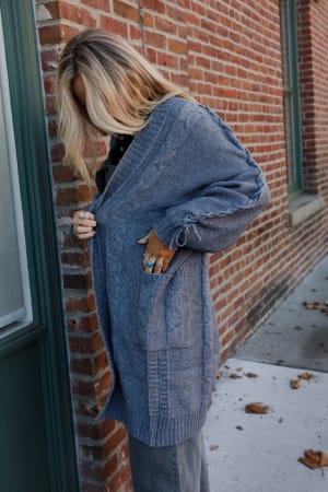 sunset-snuggle-cardigan-gray/Gray