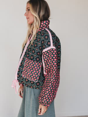 Desert Willow Jacket - Pink L / Pink