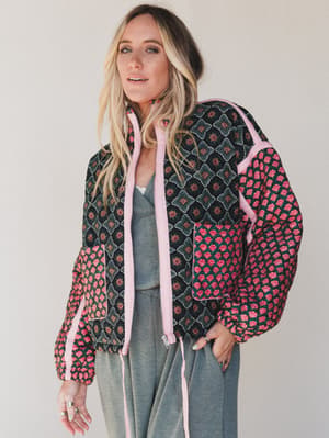 Desert Willow Jacket - Pink L / Pink