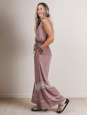 country-sunshine-crochet-wide-leg-jumpsuit-red-bean/Red Bean