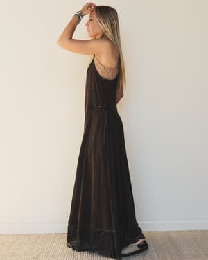 Free Bird Feeling Wide Leg Jumpsuit - Black XL / Black