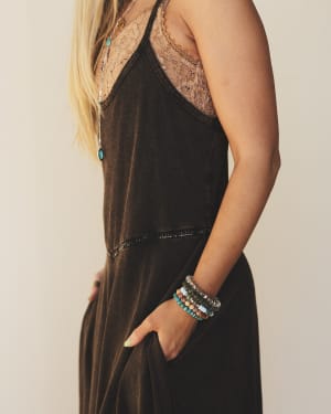 Free Bird Feeling Wide Leg Jumpsuit - Black XL / Black
