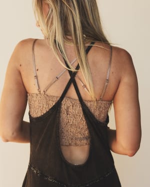 Free Bird Feeling Wide Leg Jumpsuit - Black XL / Black