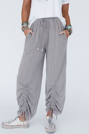 solie-cinched-pants-brown/Taupe