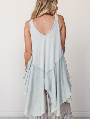 Bloom Basket Top - Blue S / Blue