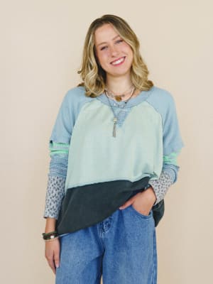 Garden Poems Long Sleeve Top: undefined