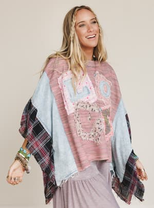 Soft Heart Patchwork Top: undefined