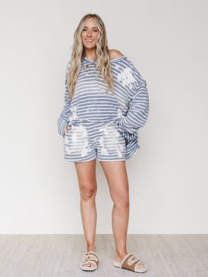 Sunray Stripes Set - Blue XL / Blue