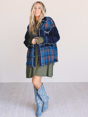 Sundown Flannel Top: undefined