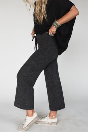 celebration-soul-drawstring-pants-black/Black