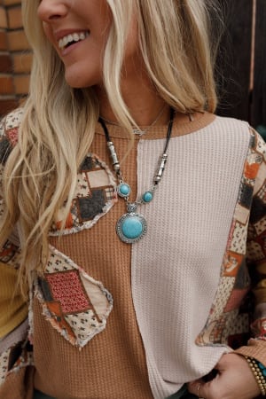 Mesa Moon Necklace: undefined
