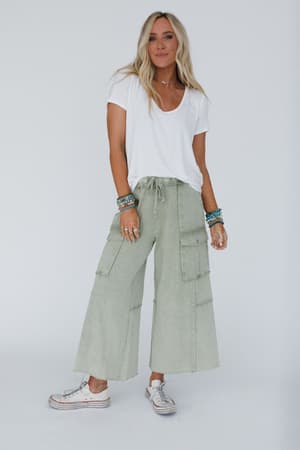 game-on-cargo-wide-leg-pant-faded-olive/Faded Olive