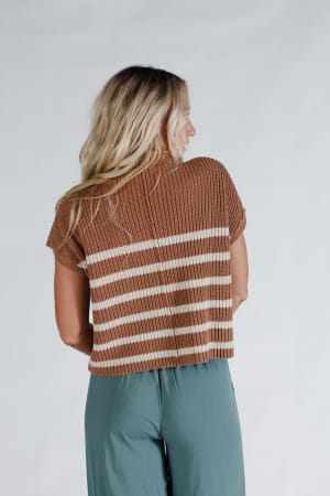 margot-striped-sweater-top-camel/Brown