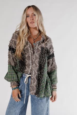 Winslow Textured Shacket: undefined