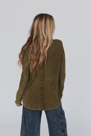 cant-miss-thermal-knit-top-olive/Olive