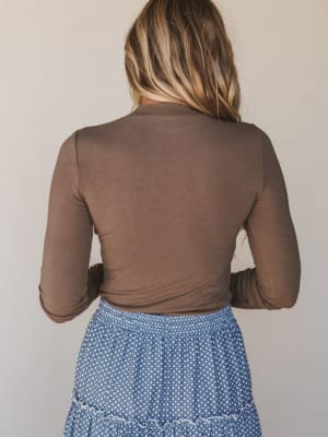 Every Moment Top - Coffee L / Coffee