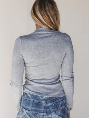 Every Moment Top - Heather Gray L / Heather Gray