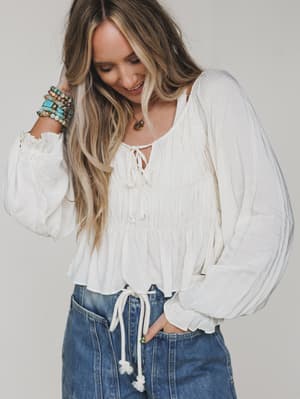 Lost In Tomorrow Blouse: undefined
