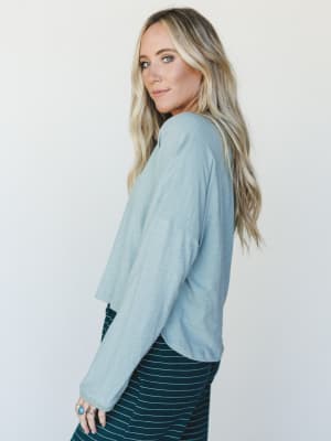 Sand Dune Top - Dark Sage L / Dark Sage