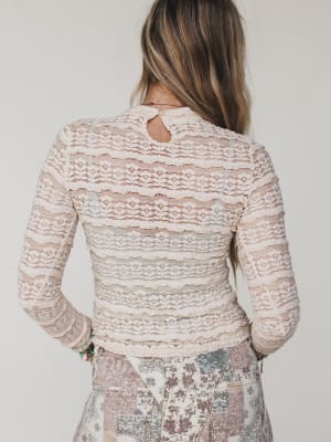 Dreams in the Wind Top - Beige L / Beige