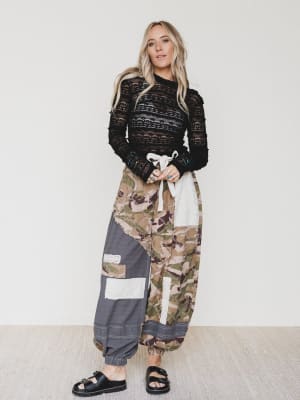 Dreams In The Wind Top - Black L / Black