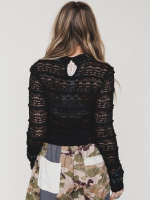 Dreams In The Wind Top - Black L / Black