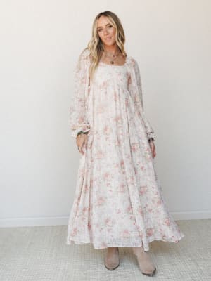 Garden Memories Maxi Dress: undefined