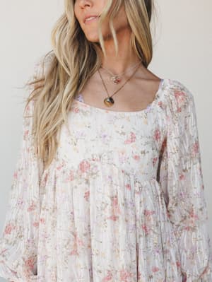 Garden Memories Maxi Dress - Cream Multi L / Cream Multi