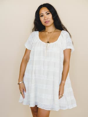 Love Notes Dress
- Ivory L / Ivory
