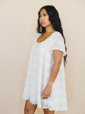 Love Notes Dress
 - Ivory L / Ivory