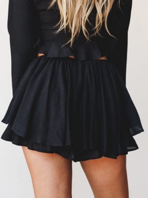 Anaya Shorts - Black S / Black