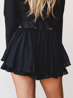 Anaya Shorts - Black S / Black