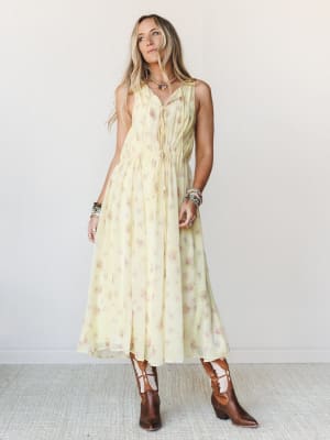 Spring Light Dress
- Lemon Multi S / Lemon Multi