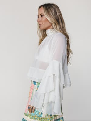 Love in Bloom Blouse
- Cream S / Cream