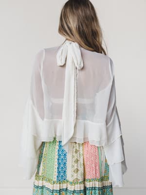 Love in Bloom Blouse
- Cream S / Cream