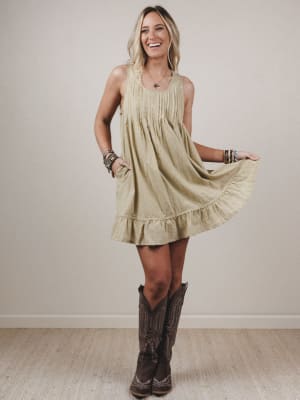 blossom-dress-olive/Olive