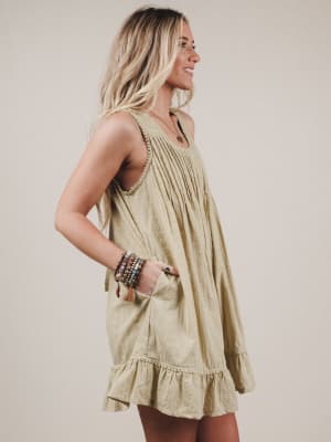 blossom-dress-olive/Olive
