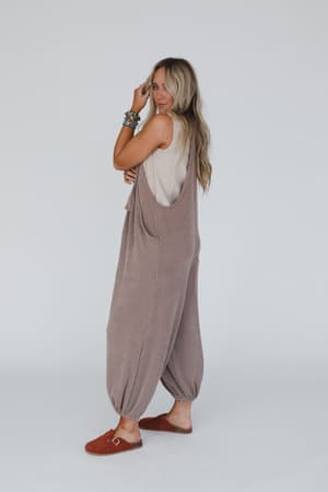 tazzlynn-textured-jumpsuit-acorn/Acorn