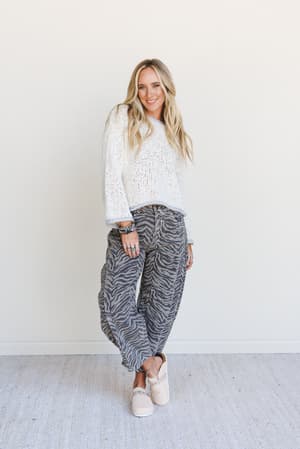 saddle-sky-animal-print-pants-mocha/Mocha