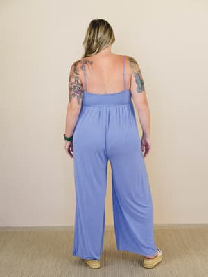 Heart of Posey's Jumpsuit - Blue L / Blue