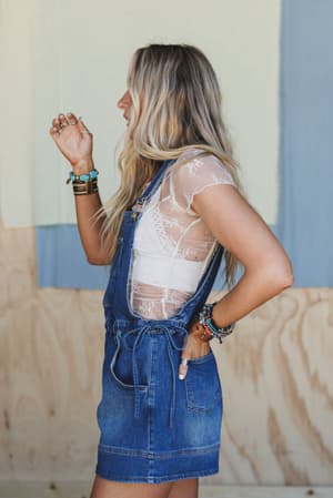 bandana-mood-denim-romper-blue/Blue