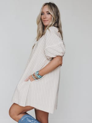 Springtime Romper - Taupe L / Taupe